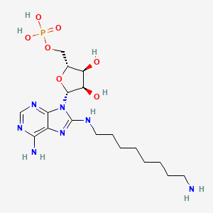 8-[(8-Aminooctyl)amino]adenosine 5'-(dihydrogen phosphate)