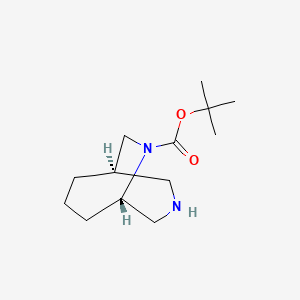 tert-Butyl (1S,5R)-3,9-diazabicyclo[3.3.2]decane-9-carboxylate