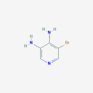 molecular formula C5H6BrN3 B1293944 5-Bromo-3,4-diaminopyridine CAS No. 4635-08-9
