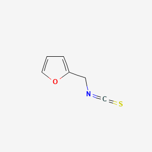 molecular formula C6H5NOS B1293946 2-(Isothiocyanatomethyl)furan CAS No. 4650-60-6