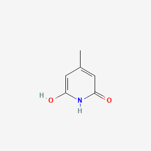 molecular formula C6H7NO2 B1293947 6-Hydroxy-4-methylpyridin-2(1h)-one CAS No. 4664-16-8