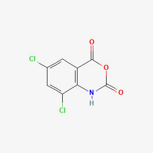 molecular formula C8H3Cl2NO3 B1293949 6,8-dichloro-1H-benzo[d][1,3]oxazine-2,4-dione CAS No. 4693-00-9