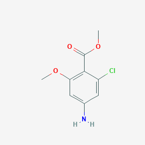 Methyl 4-amino-2-chloro-6-methoxybenzoate