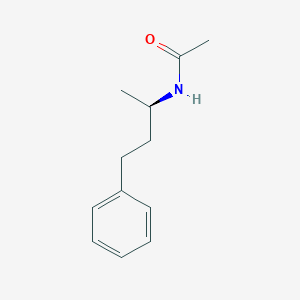 molecular formula C12H17NO B12939496 (R)-N-(4-Phenylbutan-2-yl)acetamide CAS No. 22148-79-4