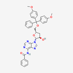 N6-Benzoyl-5'-O-(dimethoxytrityl)-3'-deoxyadenosine