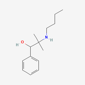 2-(Butylamino)-2-methyl-1-phenylpropan-1-ol