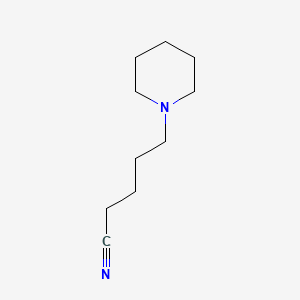 molecular formula C10H18N2 B1293954 Piperidine-1-valeronitrile CAS No. 4734-49-0