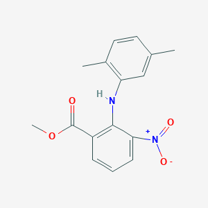 Methyl 2-(2,5-dimethylanilino)-3-nitrobenzoate