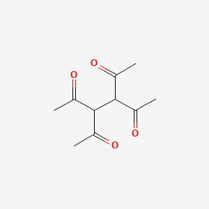 molecular formula C10H14O4 B1293965 3,4-Diacetylhexane-2,5-dione CAS No. 5027-32-7
