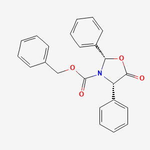 Benzyl (2S,4S)-5-oxo-2,4-diphenyloxazolidine-3-carboxylate