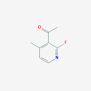 1-(2-Fluoro-4-methylpyridin-3-yl)ethanone