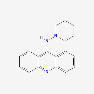 Acridine, 9-(piperidinoamino)-