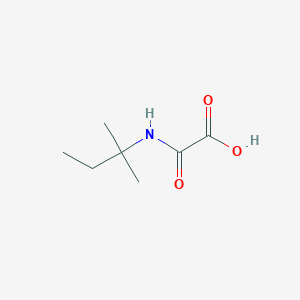 B1293989 [(1,1-Dimethylpropyl)amino](oxo)acetic acid CAS No. 1015846-69-1
