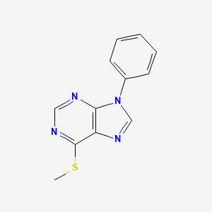 6-(Methylsulfanyl)-9-phenyl-9h-purine