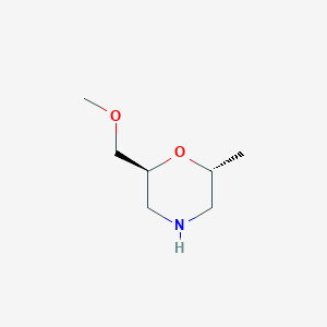 (2S,6R)-2-(Methoxymethyl)-6-methylmorpholine