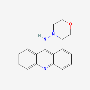 Acridine, 9-(morpholinoamino)-