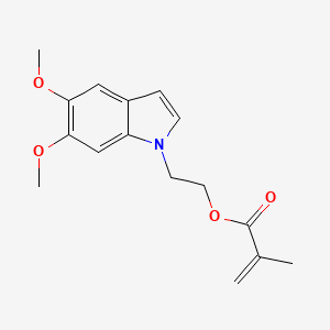 2-(5,6-Dimethoxy-1H-indol-1-yl)ethyl methacrylate