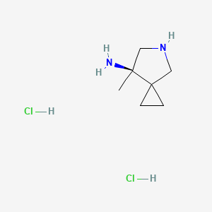 (R)-7-Methyl-5-azaspiro[2.4]heptan-7-amine dihydrochloride