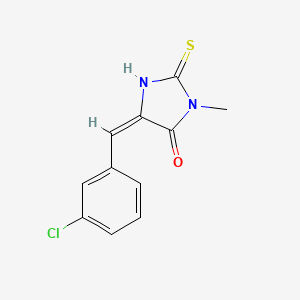 5-(3-Chlorobenzylidene)-3-methyl-2-thioxoimidazolidin-4-one