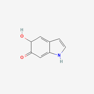 5-Hydroxy-1,5-dihydro-6H-indol-6-one