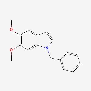 1-Benzyl-5,6-dimethoxy-1H-indole