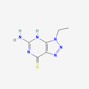 5-Amino-3-ethyl-2,3-dihydro-7H-[1,2,3]triazolo[4,5-d]pyrimidine-7-thione