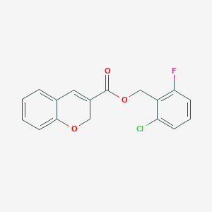 2-Chloro-6-fluorobenzyl 2H-chromene-3-carboxylate