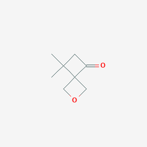 7,7-Dimethyl-2-oxaspiro[3.3]heptan-5-one