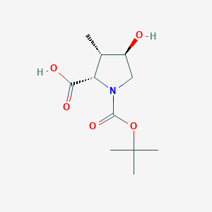 (2S,3S,4R)-1-Boc-4-hydroxy-3-methylproline