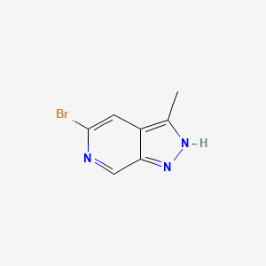 B1294027 5-bromo-3-methyl-1H-pyrazolo[3,4-c]pyridine CAS No. 929617-30-1