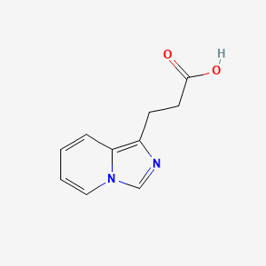 3-(Imidazo[1,5-a]pyridin-1-yl)propanoic acid