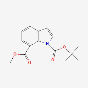 1-tert-Butyl 7-methyl 1H-indole-1,7-dicarboxylate