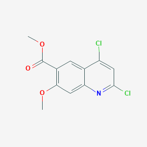 Methyl 2,4-dichloro-7-methoxyquinoline-6-carboxylate