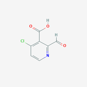 4-Chloro-2-formylnicotinic acid