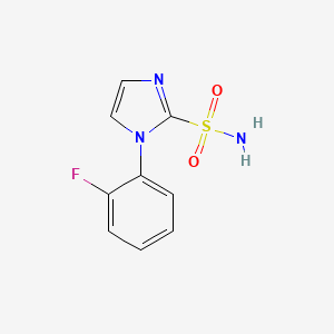 1-(2-Fluorophenyl)-1H-imidazole-2-sulfonamide