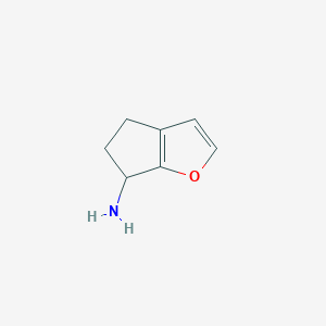 5,6-Dihydro-4H-cyclopenta[b]furan-6-amine