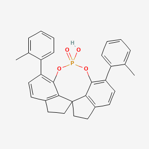 12-hydroxy-1,10-bis(2-methylphenyl)-4,5,6,7-tetrahydroiindeno[7,1-de:1',7'-fg][1,3,2]dioxaphosphocine 12-oxide