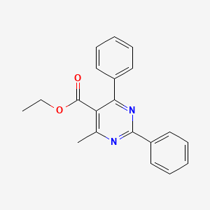 Ethyl 4-methyl-2,6-diphenylpyrimidine-5-carboxylate