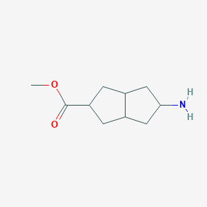 Methyl 5-aminooctahydropentalene-2-carboxylate