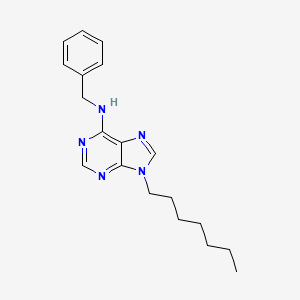 N-Benzyl-9-heptyl-9H-purin-6-amine