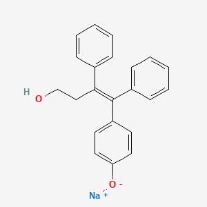 Sodium (E)-4-(4-hydroxy-1,2-diphenylbut-1-en-1-yl)phenolate