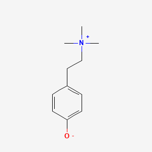 4-(2-(Trimethylammonio)ethyl)phenolate