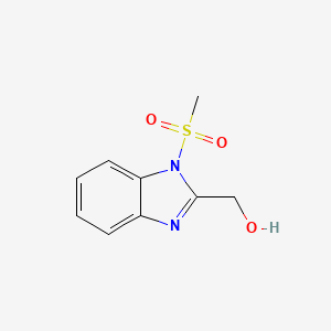 [1-(Methylsulfonyl)-1h-benzimidazol-2-yl]methanol