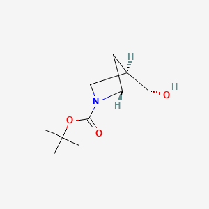 Rel-tert-butyl (1R,4R,5S)-5-hydroxy-2-azabicyclo[2.1.1]hexane-2-carboxylate