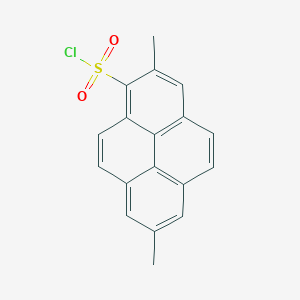 2,7-Dimethylpyrene-1-sulfonyl chloride