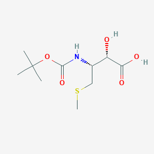 (2S,3R)-3-((tert-Butoxycarbonyl)amino)-2-hydroxy-4-(methylthio)butanoic acid