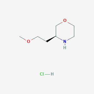 (S)-3-(2-Methoxyethyl)morpholine hydrochloride