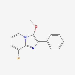 8-Bromo-3-methoxy-2-phenylimidazo[1,2-a]pyridine