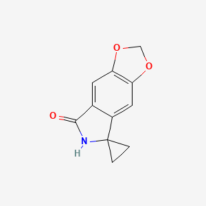 Spiro[[1,3]dioxolo[4,5-f]isoindole-5,1'-cyclopropan]-7(6H)-one