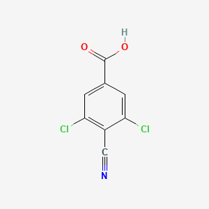 3,5-Dichloro-4-cyanobenzoic acid